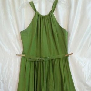 GREEN PINUP COUTURE DRESS SIZE XL